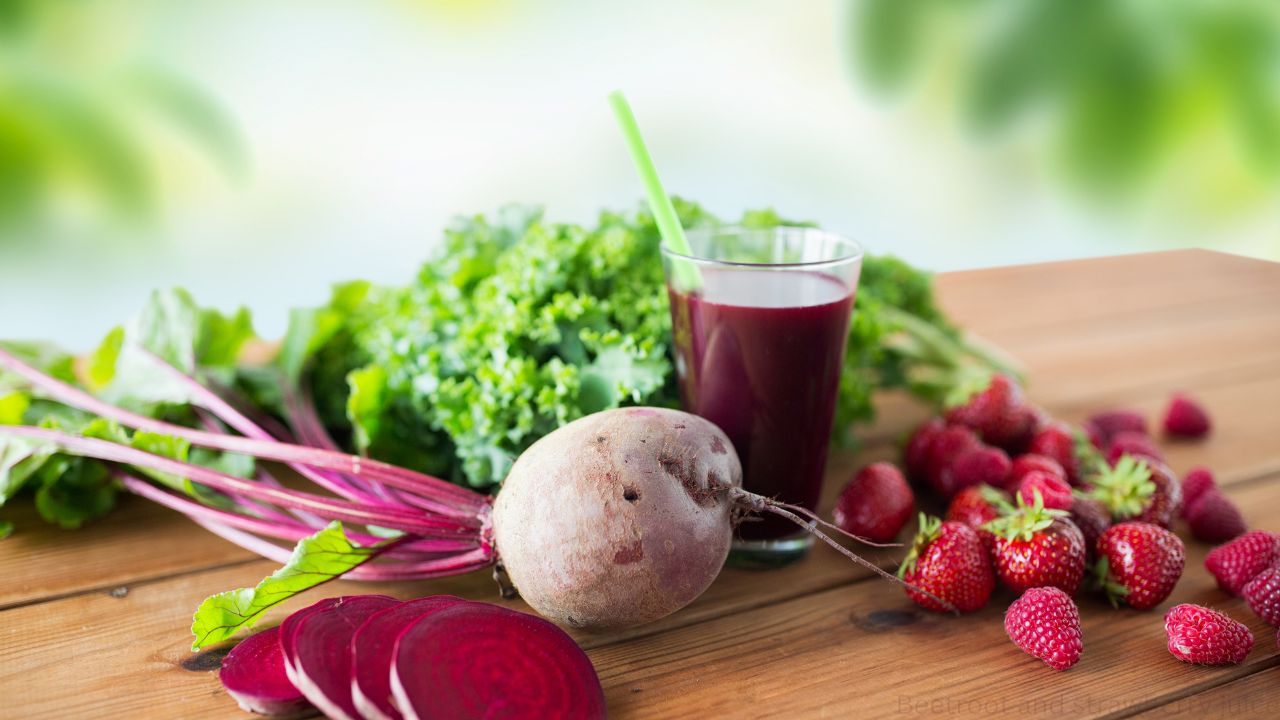 Delicious & Nutritious Beetroot & Strawberry Juice Recipe